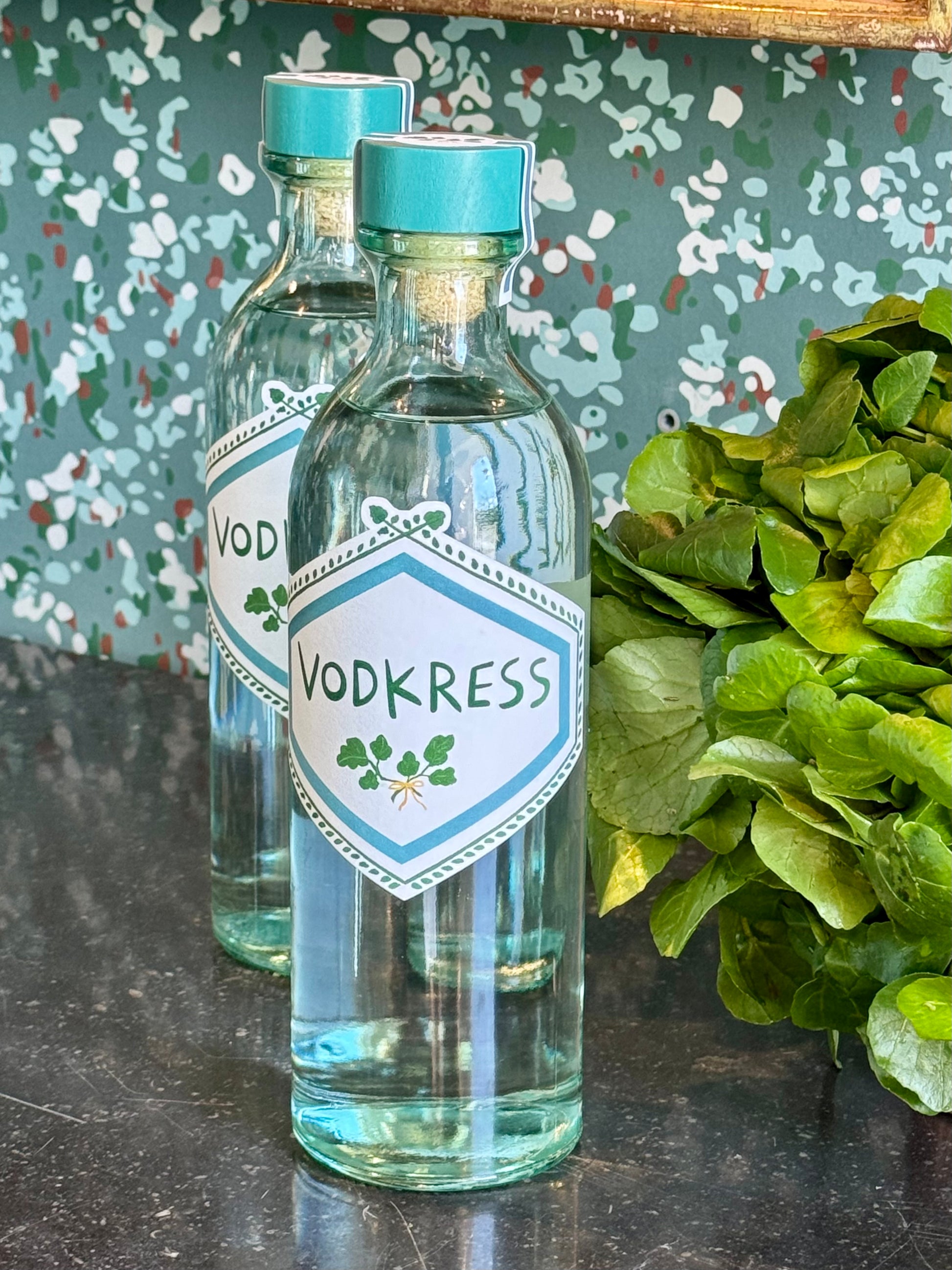 Vodkress - vodka au cresson - 50cl ou 70cl